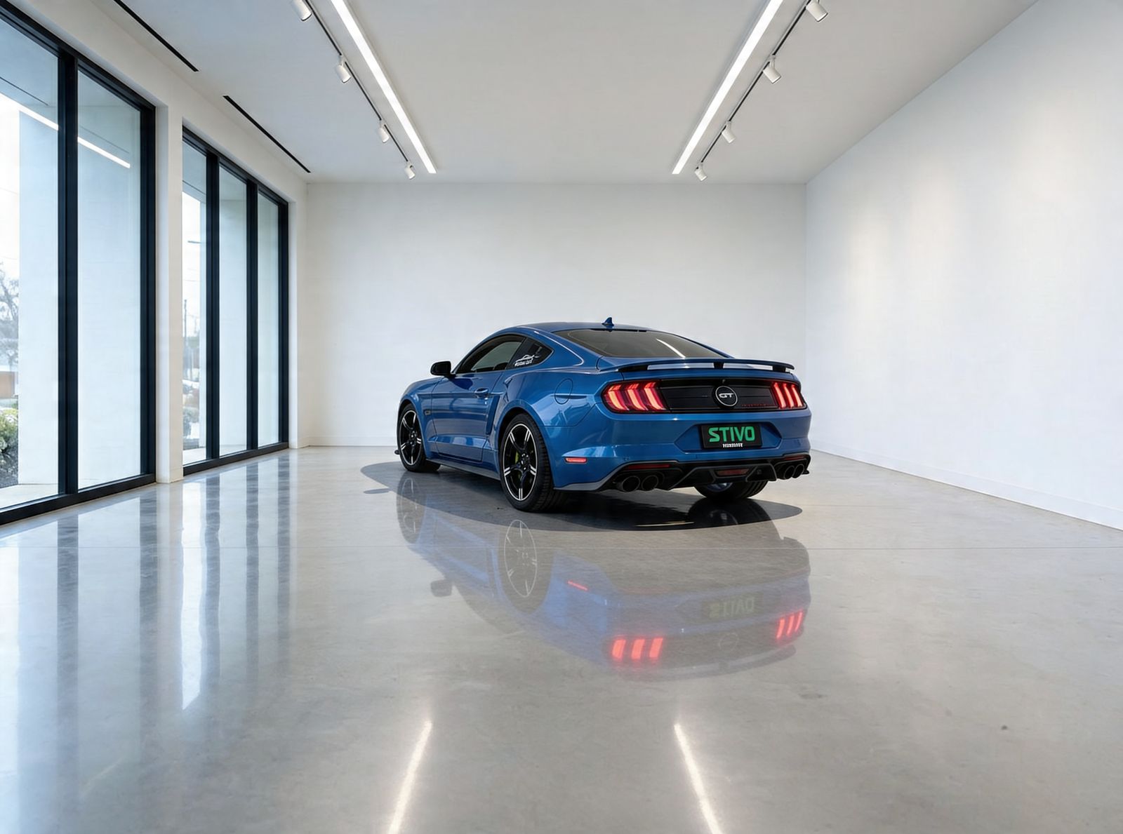 Ford Mustang GT en estudio profesional · STIVO